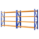 Giantz 4Mx1.8M Warehouse Shelving Garage Rack WR-F-20186-200BO-ABCX2