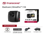 Transcend 16G DrivePro 110, 2.4" LCD, with Suction Mount V28-ELETRADP110M