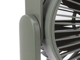 LED Light Tabletop Small Fan 10000mAh Wall Mounted USB 110&deg Automatic Shake Remote Control Night V1294-YM0901-3113230151712