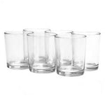 40 Pack Tealight Glass Votive Candle Holders Bulk Set Festival Decor Wedding Propose Parties Holiday V382-CHX40