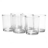 20 Pack Tealight Glass Votive Candle Holders Bulk Set Festival Decor Wedding Propose Parties Holiday V382-CHX20