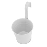 10Pcs Hanging Flower Pots with Removable Hooks Outdoor Indoor Plants Metal Buckets Wall Fence Home V1294-YM0901-3111240243112