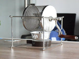 Stainless Steel Coffee Bean Roaster for Coffee Lovers
Hand Crank Manual Roasting Machine with V1107-CS-MZJSDHHY12