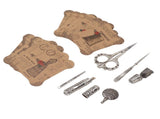 European Style Vintage Embroidery Scissors Set Stainless Steel European Antique Vintage Sewing Kit V1294-YM0706-3117230170812