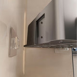 2 Pieces No-Drill Hanging Shower Caddies, ABS Plastic Bathroom Storage Racks for Sink, Toilet and V1189-LC-RY-00513