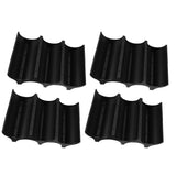 4Pcs Black Red Wine Bottle Rack Holder Simple Looking Decorative Wine Bottle Rack Organizer for V1294-YM0703-3118230098511