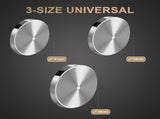 Tamper - Coffee tamper - Espresso tamper - 58 mm tamper - Aluminum and stainless steel V1188-MS-313-0851