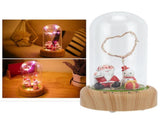 Night Light ABS Material USB Charging 1200 MAh Battery Night Lamp with Dome for Festival Home V1294-YM0901-3113210110411