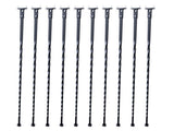 Staircase Metals, 44'' x 1/2" Galvanized Steel Decorative Banister Spindles, 10 Pack Deck V952-ZXKLGZ10G44YH4VC6V0