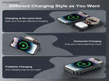 CHOETECH T616-F-BK 3in1 Magnetic Foldable Wireless Charger Black V28-ELECHOT616FBK