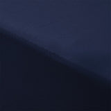 Accessorize Navy Bamboo Cotton Mega Fitted Sheet 50cm Wall Queen V442-HIN-FITTEDS-BAMBOOCOTTON50CM-NAVY-QS