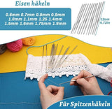 87-piece Crochet Hook Set for Beginners with Yarn and Knitting Accessories, Includes Crochet Bag, V1188-MS-325-1071