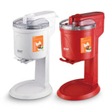 Automatic Ice Cream Maker for Home Use, Compact Countertop Machine for Fresh DIY Desserts, Soft V1341-ZY-7C876YNZ-RED