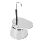 Single Spout Mocha Pot Stainless Steel Hand Pour Latte Classic Coffee Pot for Home Office 200ml V1294-YM0716-3118220132712