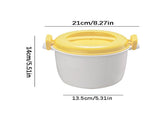 Microwave Rice Cooker, Microwavable Food Container, Convenient Cooker for Microwave, Plastic Micro V1189-LWWAL-20260401-05841