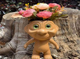 Big Eye Elf Flower Pot Desktop Bonsai Decorative Ornament for Home Office Garden V1265-YY-31