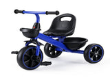 RIGO Tricycle Bike, Kids Bike with 3 wheels, basket Carbon Steel 68cm Blue KID-TRIBIKE-68-BU