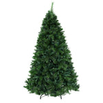 Jingle Jollys Christmas Tree 2.4M Xmas Tree Decorations Pine Needles 2100 Tips XM-TR-FULL-8F-PINE-AB