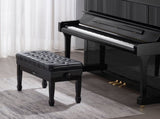 Piano Bench, Duet Keyboard Piano Chair with 20.3"-23.4 Adjustable Height, High-Density Padded V952-DCWXGQZDSMSRQOODMV0