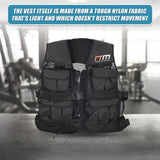 20LBS Weighted Weight Gym Exercise Training Sport Vest V63-766585