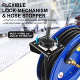 Air Hose Retractable Rewind Reel Automotive Industrial 15m V274-TL-DB320P15