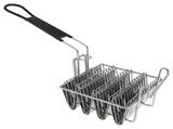 Stainless Steel Taco Shell Fryer Basket, 4 Shell Tortilla Fry Rack with Detachable Handle V1188-MS-721-309