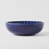 Bowl Thick Edge 24cm Indigo Drip Glaze V637-C2873
