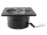 190mm 40W 220V Wall Mounted Exhaust Fan Low Noise Home Bathroom Kitchen Garage Ventilation V1294-YM0901-JY04886-02