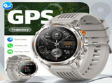 Men'S Outdoor Smart Watch GPS Sports Watch Water-Resistant Smart Watch Wireless - Black - Size 01 V1106-937-43627-BLK-01
