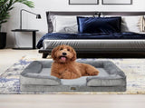 PaWz Memory Foam Pet Sofa Bed Cushion M Medium PT1178-M-GY
