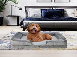 PaWz Memory Foam Pet Sofa Bed Cushion M Medium PT1178-M-GY_NZ