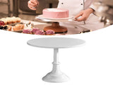 Metal Cake Stand European Style Anti Slip Round Cake Stand for Weddings Parties Anniversaries Large V1294-YM0626-3118220347013