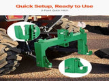 3-Point Quick Hitch with 2 in Receiver, 3000 Lbs Lift Capacity, 3-Pt Hitch with 5 Level Adjustable V952-ZZJKHJT12LTLTZ4R9001V0