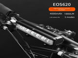 EOS620 1800 Lumen High Power Bike Light with Stable Dual Bracket Mount - 4000mAh Long Life Battery V888-ELOSUNG41864