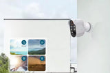 Security Cameras Wireless Outdoor Home Indoor Camera with Color Night Vision Motion Detection -White V1263-JX-6284-2