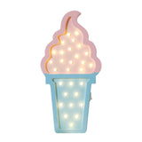 Ice cream Valentine Romance Atmosphere Light , Party Decoration Kids' Room Battery Operated LED V1369-AZ3-W-04508