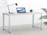 Artiss Computer Desk Home Office Study Table White 120CM MET-DESK-120-WH