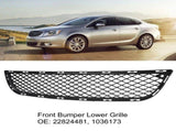 Front Bumper Grille Front Bumper Lower Grille, Car Bumper Lower Grille 22824481 Waterproof for V1369-AZ3-W-16010