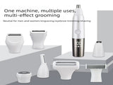 Women's 8-in-1 Electric Rechargeable Grooming Kit with LED Display - Multi-Function Body Shaver for V888-ELOSUNG57331