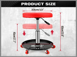 SEDY 150kg Load Pneumatic Roller Seat Mechanic Rolling Stool With Tool Tray AU V465-86197