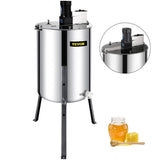 VEVOR 4 Frame Electric Honey Extractor Beekeeping 120 W Motor 2 Clear Lids V952-S-4XXDDYMJ0000001V3