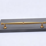 192mm Hole Spacing Waisted Ball Bar Cabinet Pull 4pcs V1221-XM-LB321-GM22