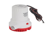 Bilge Pump Silent Boat Submersible DC Micro Drain Marine Sewage for Pond Pool 2000 GPH 24V V1294-YM0717-3111220242212