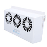 Solar Powered Car Exhaust Fan 3 Heads Odor Removal Multifunctional Air Purifier Cooling Fan for Home V1294-YM0901-3113240151212