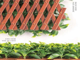 Jasmine Artificial Hedge Extendable Trellis / Screen 2 Meter By 1 Meter UV Resistant V77-10786514