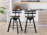 Levede 1x Bar Stool Industrial Adjustable BR1058-1