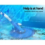 Aquabuddy Pool Cleaner Automatic Vacuum Swimming Floor Climb Wall Pool 10M Hose PO-CL-ROUND-DIA