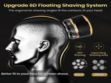 6D Magnetic Bald Shaver for Men Cordless Rechargeable Electric Head Shaver with LED Display, IPX6 V1107-CS-LTDDTXD