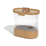 Rice Bucket Damp Proof Sealing Thickened PP PET Grain Storage Tank for Home Flour Dog Food L Brown V1294-YM0626-3118230011813