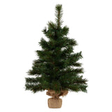 61cm Wintergreen Tabletop Pre-Lit Christmas Tree 112_OPWG2P